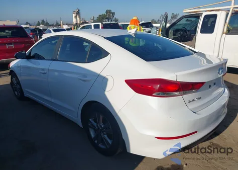 2018 Hyundai Elantra Sel z USA, uszkodzony, nr VIN 5NPD84LF4JH308567